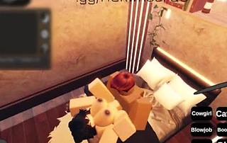 A massive BBC ravages a horny white Roblox slut in a implicit condo, leaving her begging for more.