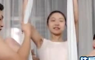 Experience a steamy Asian celebrity role-play party with intense slobber-filled orgasms and jizz shots in HD.