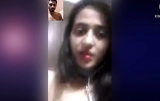 A enticing Pakistani beauty strips tauntingly on web cam for will not hear of go out of business lover, revealing natural curves.