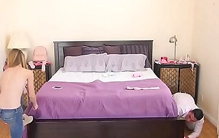 SpyFam Step breast-feed Kenzi Kellie catches step brother sniffing panties