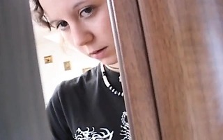 Innocent teen detects her seductive stepmom getting passionately fucked by a stranger.