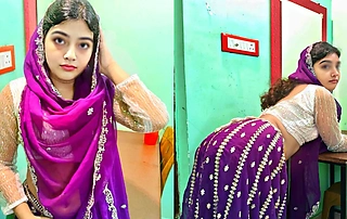 Sensual village beauty moans as her stepbrother’s thick Big black cock stretches her tight pussy in raw Hindi passion.