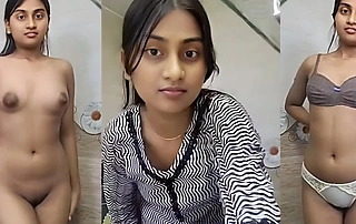 Steamy first-time bathroom encounter with a tight Indian babe in rude nylon.