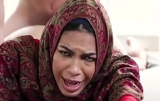 Virgin sister in hijab screws brother- maya farrell