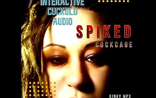 Spiked Cage Cuckold Audio