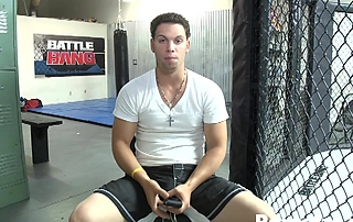 Sexy bubble butt girl Ally Jay fucking in the Mma cage