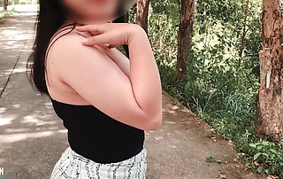 Car blow job oral creampie