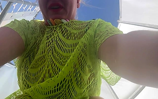 DP,double BJ with an increment of Big Pee on the Beach Locker Room