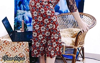 Hot Strip Down and Naked Blowjob in This Exclusive Flick Live