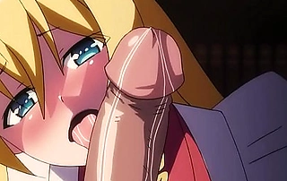 Uncensored hentai oral pleasure and spunk inside