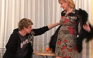 Grandma wants your jizz on her old tits