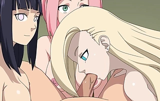 Naruto - Kunoichi Trainer - Part - Shrieking Suck Your Dick at the end of one's tether Loveskysanx