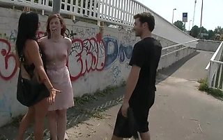 British slut public bdsm fucked