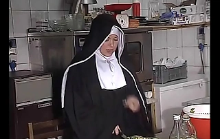 German Nun Assfucked In Kitchen