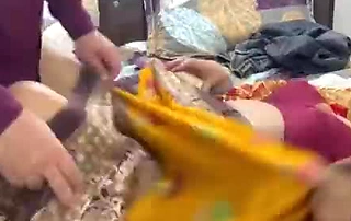 Indian married couple first night full romance sex with hindi audio