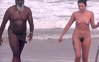 More Nude Beach Nailing BBC! Easy Sample