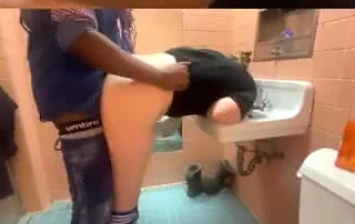 Fast food manager gets smashed in the bathroom