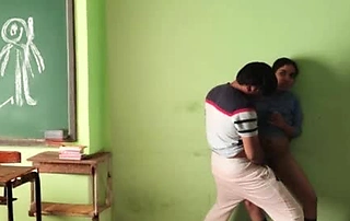 Hot Indian Uniform Girl Fucking in Empty Hired hall ️