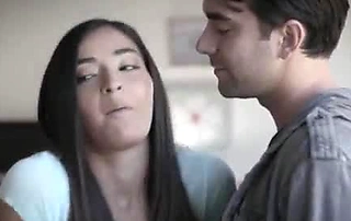Eighteen year old virgin gets smoothly talked into sex unconnected with her handsome partner, taking his stiff cock deep and moaning softly as every thrust drives her wild with passion